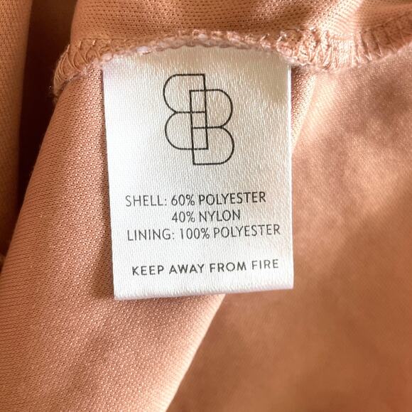 Baltic Born Marseille Vine Embossed Maxi Dress In Nude Rose Size XS - Picture 16 of 16